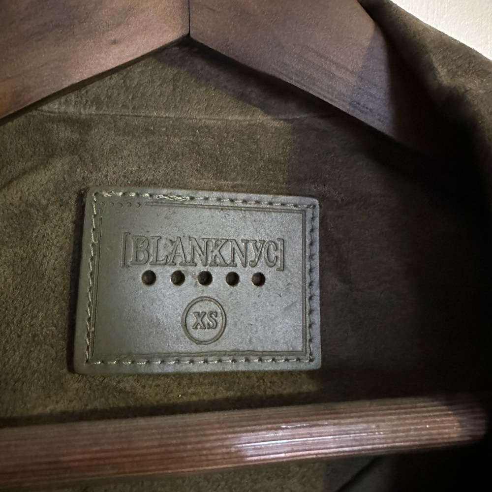 BlankNYC Suede Motojacket sz XS - Picture 2 of 6